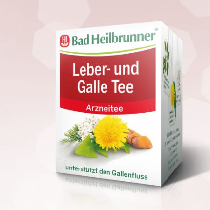 Bad Heilbrunner 薬用ハーブティー 肝臓・胆汁用(胆汁の流れをサポート) 14g
